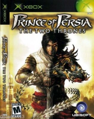 Prince of Persia: The Two Thrones (Microsoft Xbox, 2005) COMPLETE WITH MANUAL