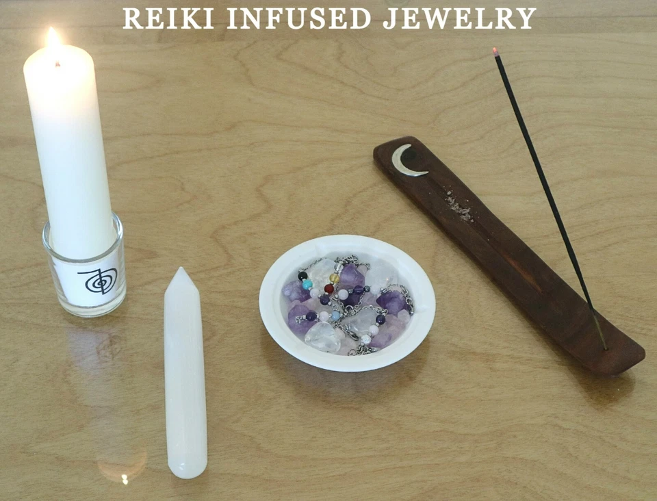 Collar Sagitario, joyería astrología signo zodiacal, conexión a tierra, cristales curativos Foto 3 de 4