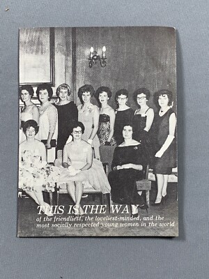 Vtg 1960 Beta Sigma Phi Sorority Booklet Kansas City Missouri