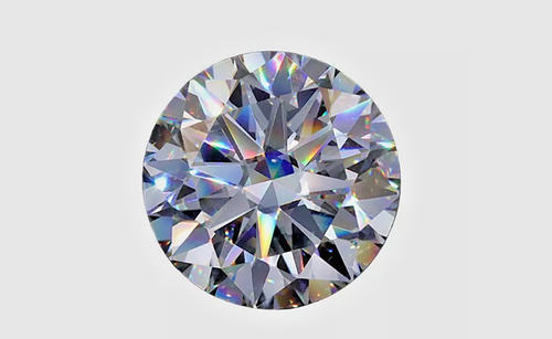 Moissanite Diamante Colore D,VVS1 Tondo Bianco Brillante con Certificato GRA - Foto 4 di 5