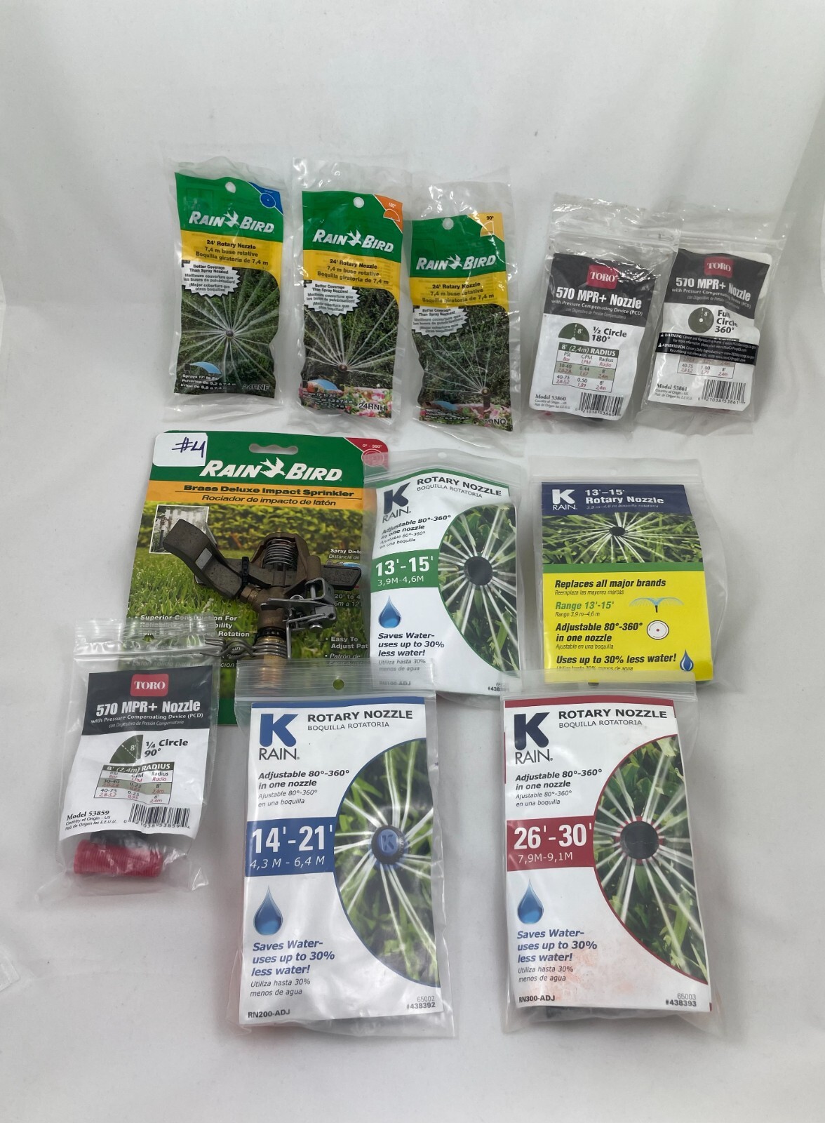 Sprinkler Rotary Nozzle Parts 