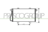 Prasco Kondensator Klimaanlage FüR Nissan Interstar Bus X70 Renault Master II