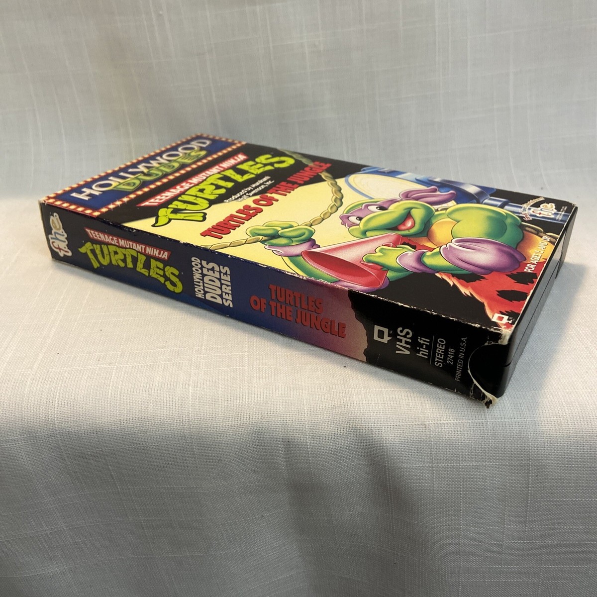 Teenage Mutant Ninja Turtles- Turtles Of The Jungle (VHS