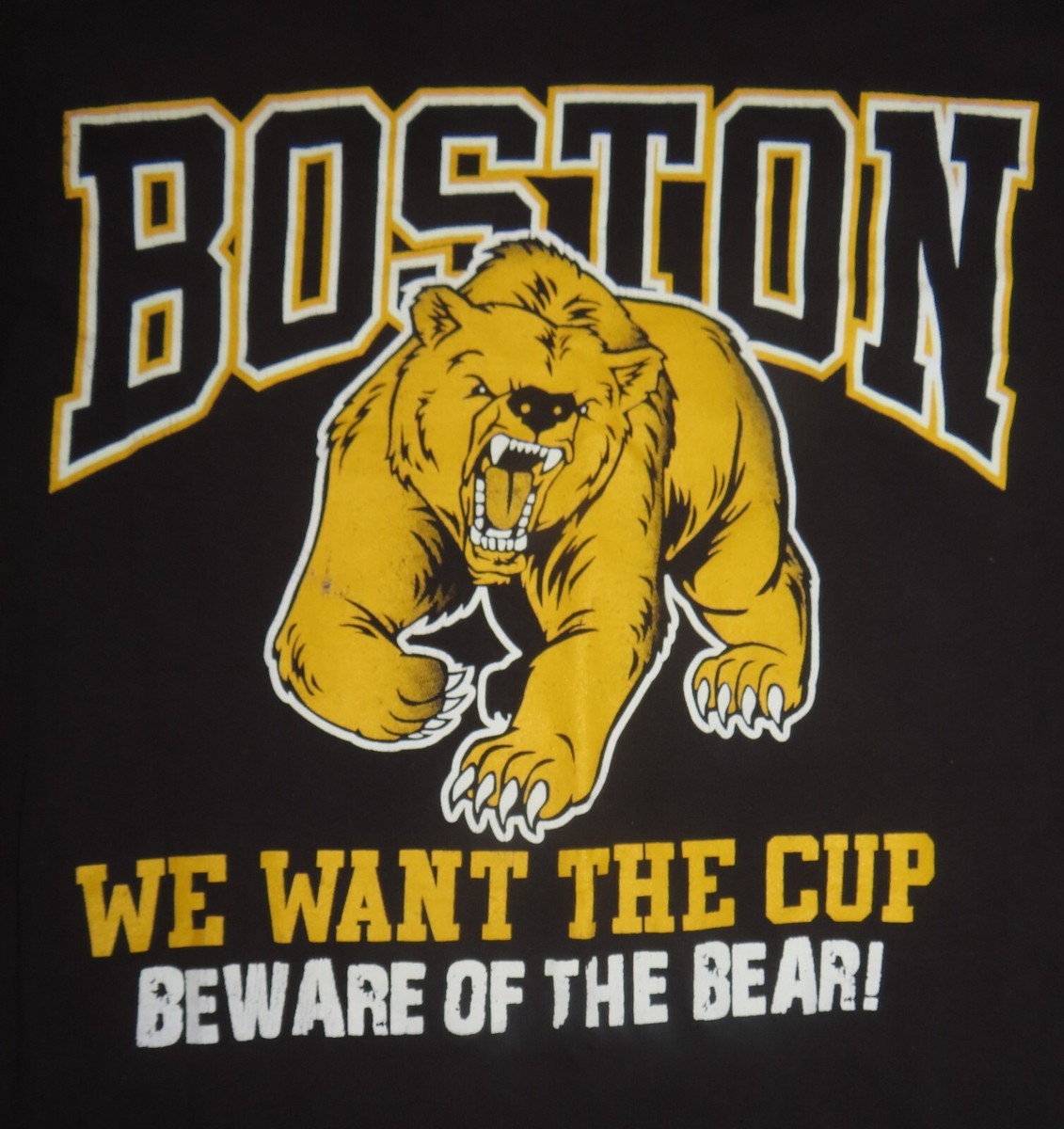 Fear The Bear Hockey Beware Of Boston Sports Fan Bruin Gift T-Shirt Fear The Bear Hockey Beware Of Boston Sports Fan Bruin Gift T-Shirt