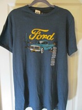 Tee Luv Ford Official Green Truck Tee Shirt, Adult Size M