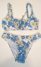 Women's Floral 2 Piece Bikini Set Small