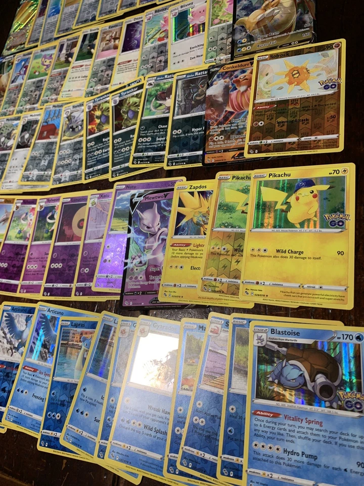 Pokemon GO Cards Choose Your Card! Holos Reverse Holos Ultra Rares - Image 2 of 4