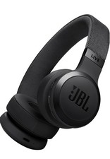 JBL Live 670NC Wireless On-Ear Headphones with Adaptive Noise Cancelling, Black