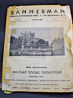 Vintage 1955 Bannerman N.Y. 90th Anniversary Military Goods Catalog