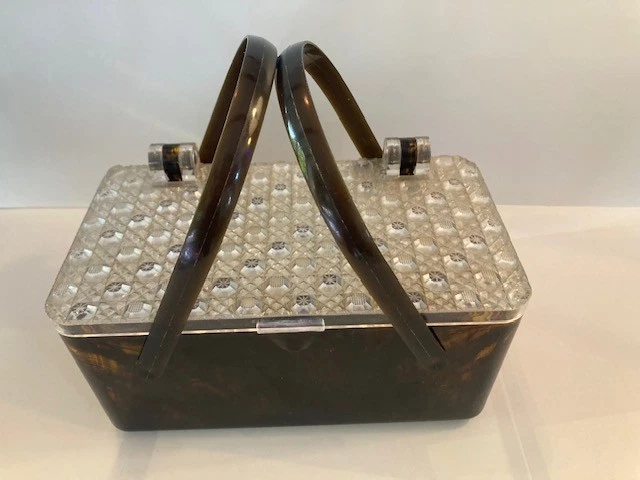Lucite 1950s Vintage Bags, Handbags & Cases | Updated Oct 2026
