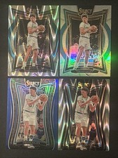 2024-25 Panini Select Basketball 4 Card Tidjane Salaün RC Prizm Lot - #95 & #397