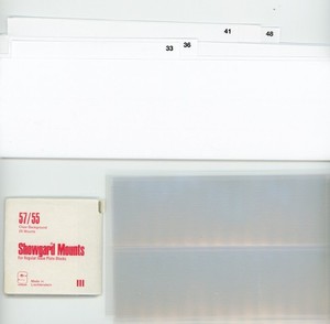 Showgard Clear Stamp Mounts Loose Assortment about an ounce