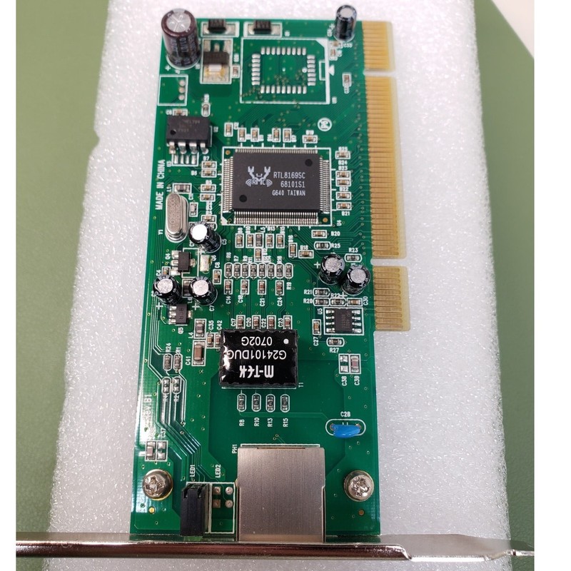 Realtek RTL8169SC Gigabit PCI Network Adapter Card