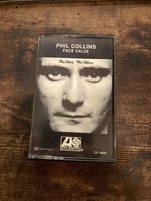 Phil Collins Face Value Cassette Album Rock 'n' Roll Atlantic CS 16029