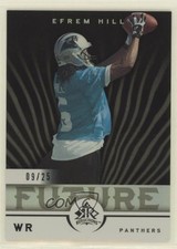 2005 Upper Deck Reflections Future Black 9/25 Efrem Hill #156 wo2
