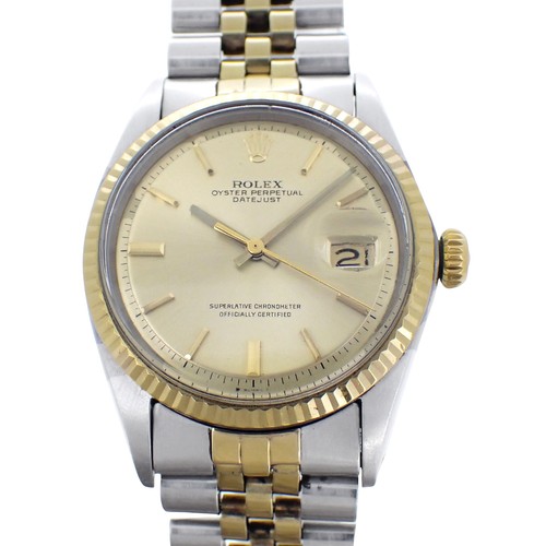 ROLEX Datejust SSYG  1601  Vintage 1966  mens watch