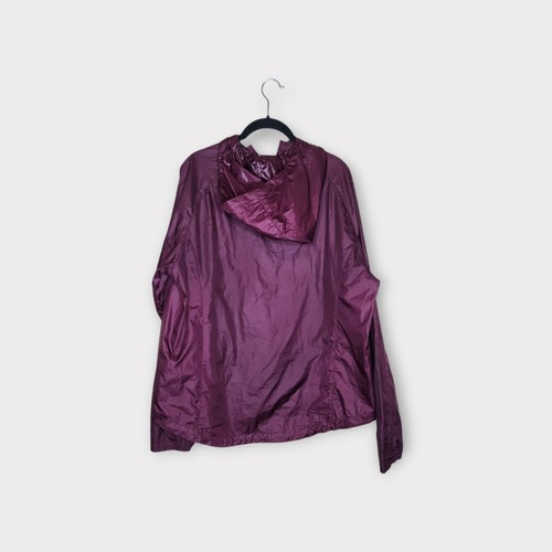 Oiselle Purple Running Windbreaker Pullover Jacket with Pockets Women's XL - Picture 7 of 7