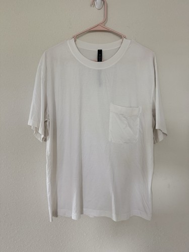 Lululemon Uomo Fundamental Oversized Basic T Con Tasca Taglia Small Tempo Libero - Foto 2 di 7
