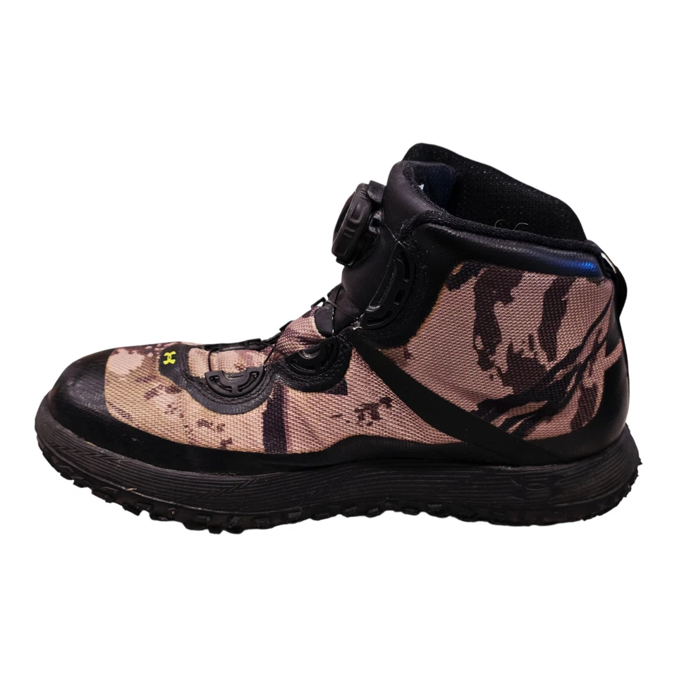 Men's Under Armour Fat Tire BOA GTX Hiking Boots Camo Size 9 US 1262064-900 - Image 3 of 4