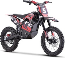 MotoTec 60v Pro Electric Dirt Bike 2000w Lithium Red