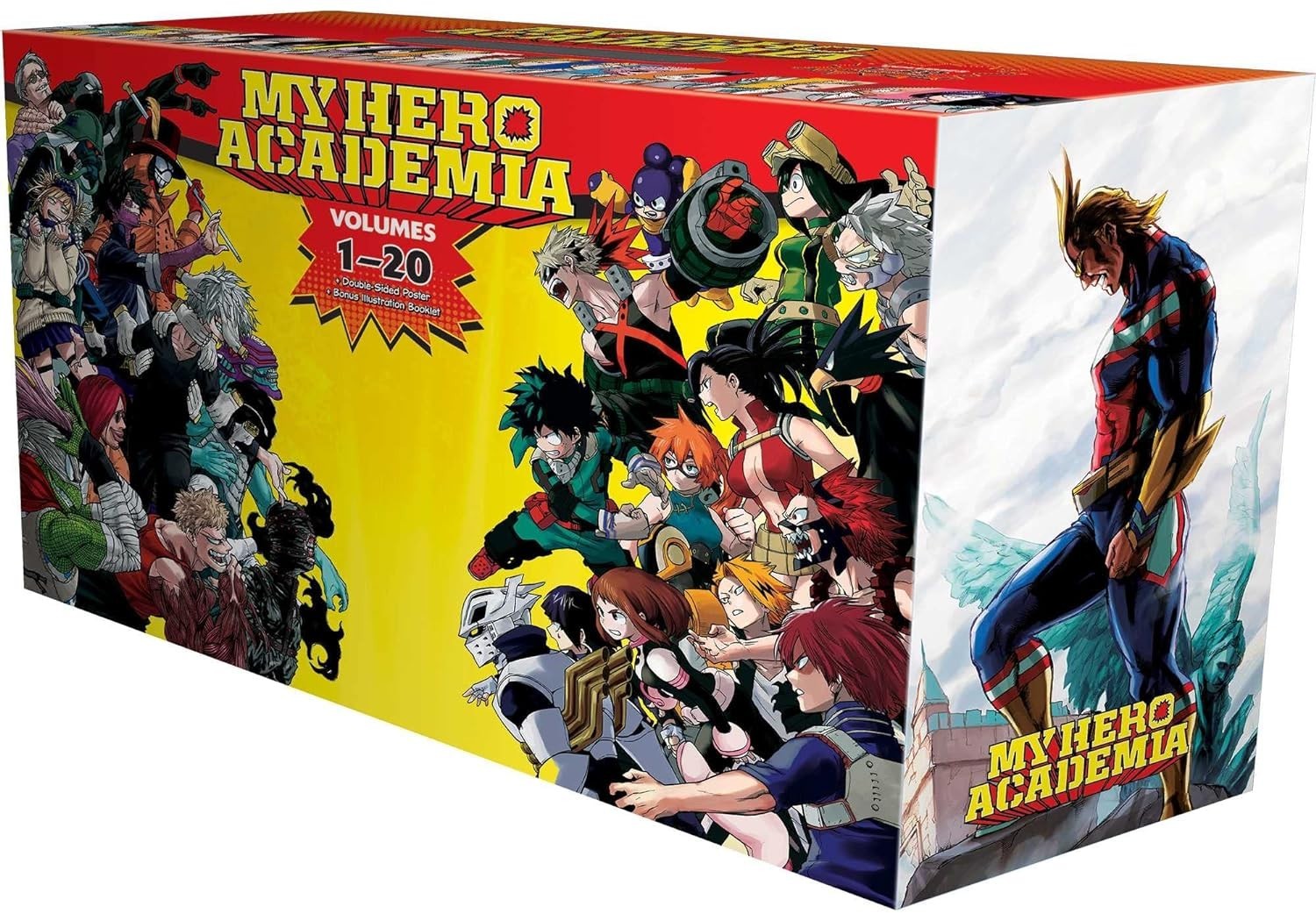 My Hero Academia Box Set 1 : Includes Volumes 1-20 with Premium New
