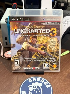 Uncharted 3 Drake's Deception GOTY Edition - CIB - Sony PS3 - Cleaned & Tested