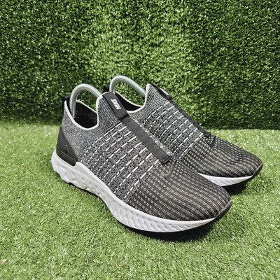 Nike React Phantom Run Flyknit 2 Black Oreo Sneakers CJ0277-003 Mens Size 7