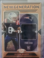 2024 Panini Certified - New Generation Jerseys Javon Baker #NGS-JBR Mirror...