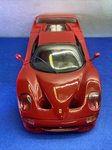 COCHE LOVELY HOT WHEELS 1:18 FERRARI F50 1995 BUGARO METAL FUNDIDO DIE-CAST - Imagen 2 de 9