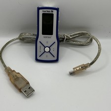 SanDisk Sansa M230 Bundle Digital Media MP3 Player WORKS w/songs