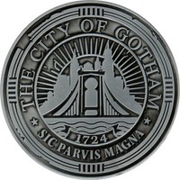 Dc The Batman - Limited Edition Medallion - City Of Gotham [New Toy] Collectib