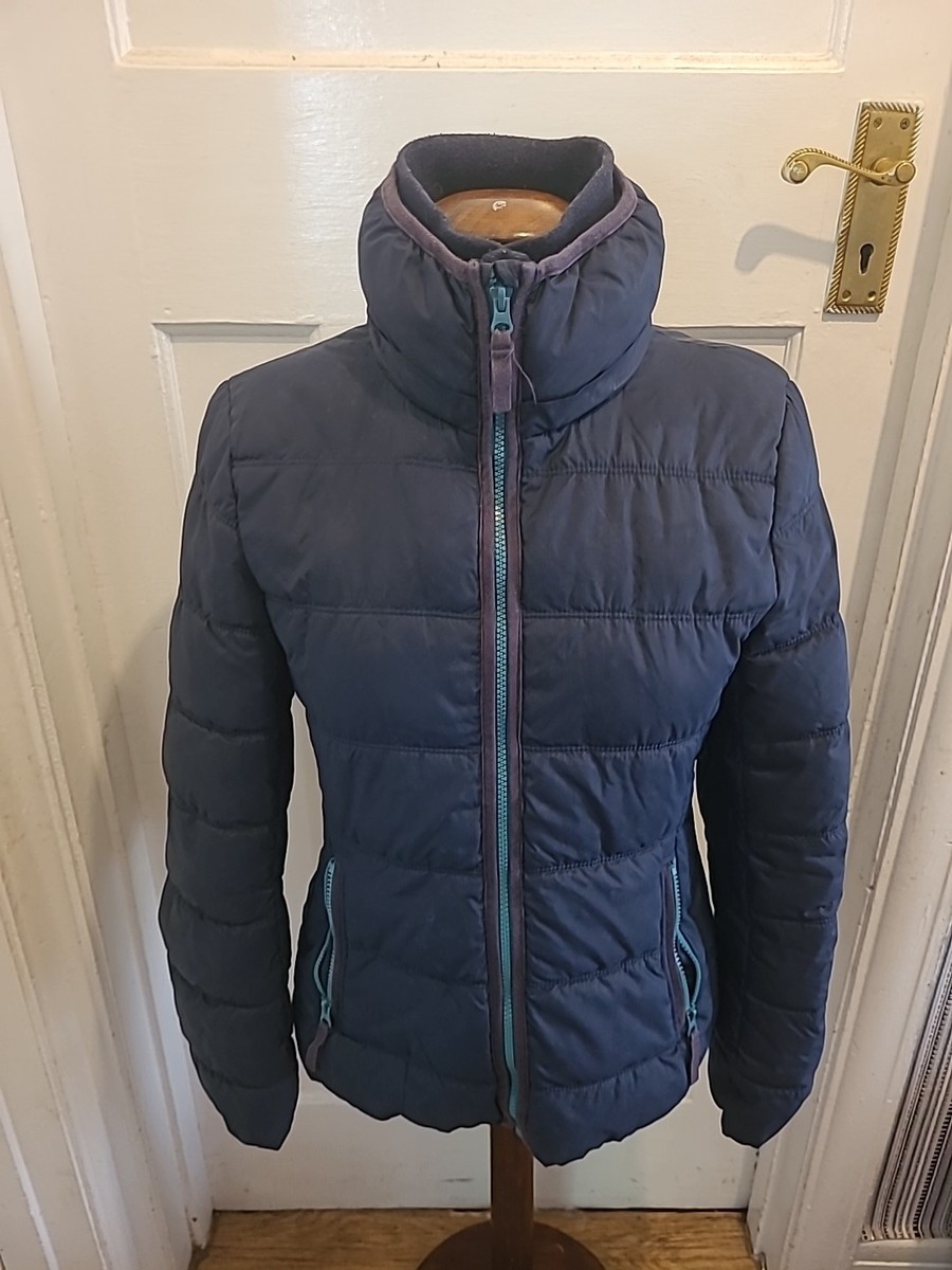 Mens EDC Size Small Navy Puffer Jacket UK