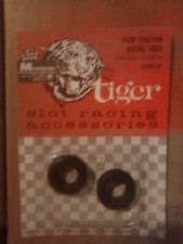 One Set Of Tiger Slot Car Racing Tires For 1 1/16" Dia Wheels.      T1S10
