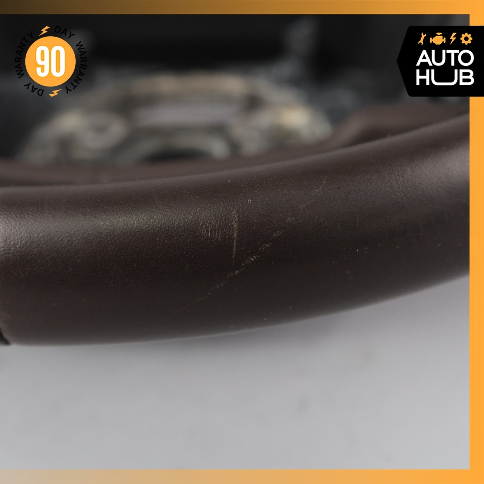 03-10 Bentley Continental GTC GT Flying Spur Driver Steering Wheel Brown OEM 43k