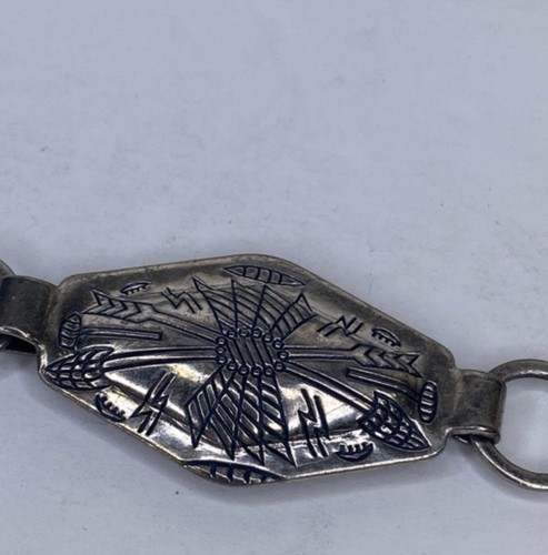Vintage Concho Arrow Head Southwestern Belt - Picture 5 of 7