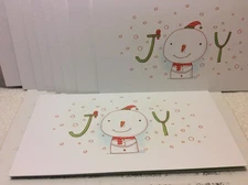 RSVP CHRISTMAS MONEY HOLDER CARDS New w/Envelopes LOT 8 "smile" *BEST DEAL EVER*