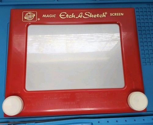 Vintage Etch a Sketch Magic Screen Toy #505 Ohio Art The World Of Toys