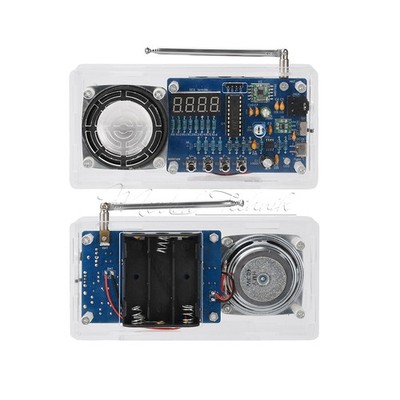 87.5-108MHz FM Radio Kit Digital Display Electronic DIY Parts Welding Practice