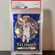 2024-25 Panini Prizm Stephen Curry Talismen I...