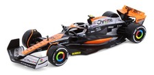 2023 McLaren MCL60 81 Oscar Piastri F1 British GP 1/24 Scale Diecast Model