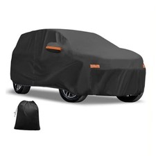 Car Cover Outdoor Waterproof Sun Rain Snow Hail Protection with Left Side Door