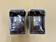 Genuine Canon PG-240 CL-241 Color Ink Cartridges--SEALED WITH 100 Ink Level