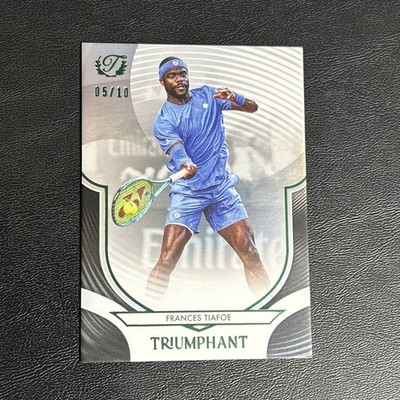 2025 Topps Triumphant Tennis Frances Tiafoe Black /10