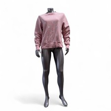 PINK Victoria  s Secret All-Over Logo Crewneck Sweatshirt