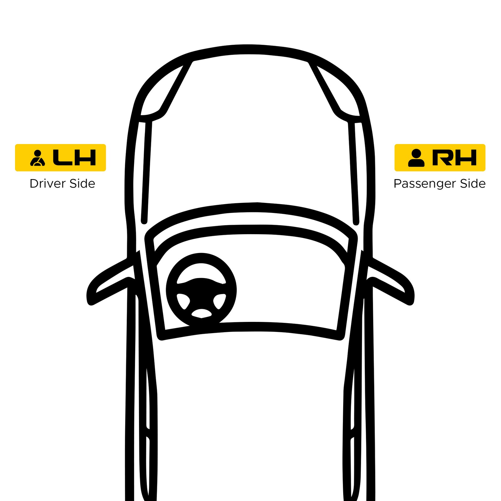 Left-Side Front Fender for 2015 to 2020 Chevrolet Tahoe Suburban 84216909