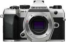 OM SYSTEM OM-5 Mark II Body Silver