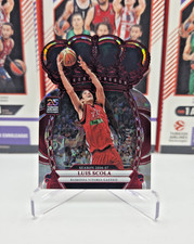 2024-25 Panini Crown Royale BK Euroleague Luis Scola Crystal Red /49 #76