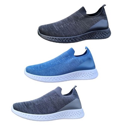 Urban Jacks Herren Slipper Mesh Turnschuhe leichter faltbarer Absatz Komfortschuh