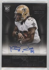 2013 Panini Black Rookie Signatures 30/199 Khiry Robinson #153 Auto 2r5