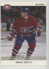 2002-03 ITG Be A Player Memorabilia Donald Audette #32 0qr0